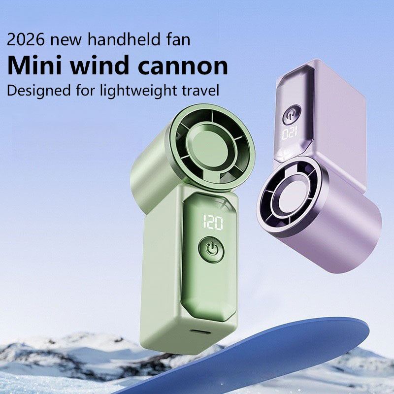 Outdoor Power Fan - Taşınabilir Mini Soğutma Fanı USB Şarj