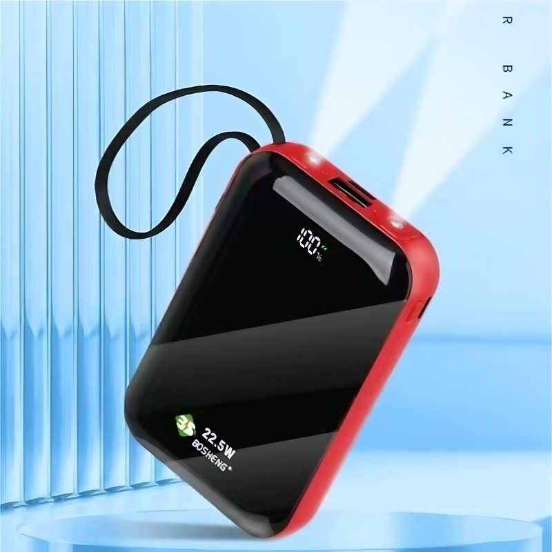 Outdoor Power Pack - 22,5W Hızlı Şarj Özellikli Dahili Kablolu
