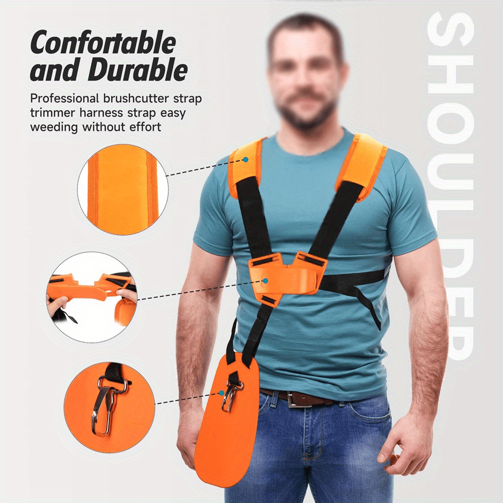 Brush Cutter Strap - Çift Omuz Askılı Çim Biçme Makinesi