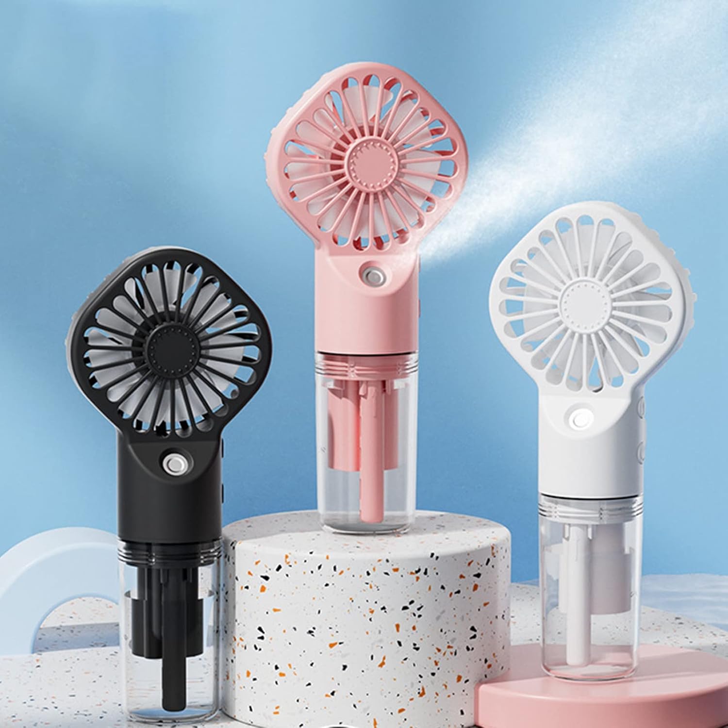 Outdoor Power Fan - Taşınabilir El Tipi Sprey Fan Mini