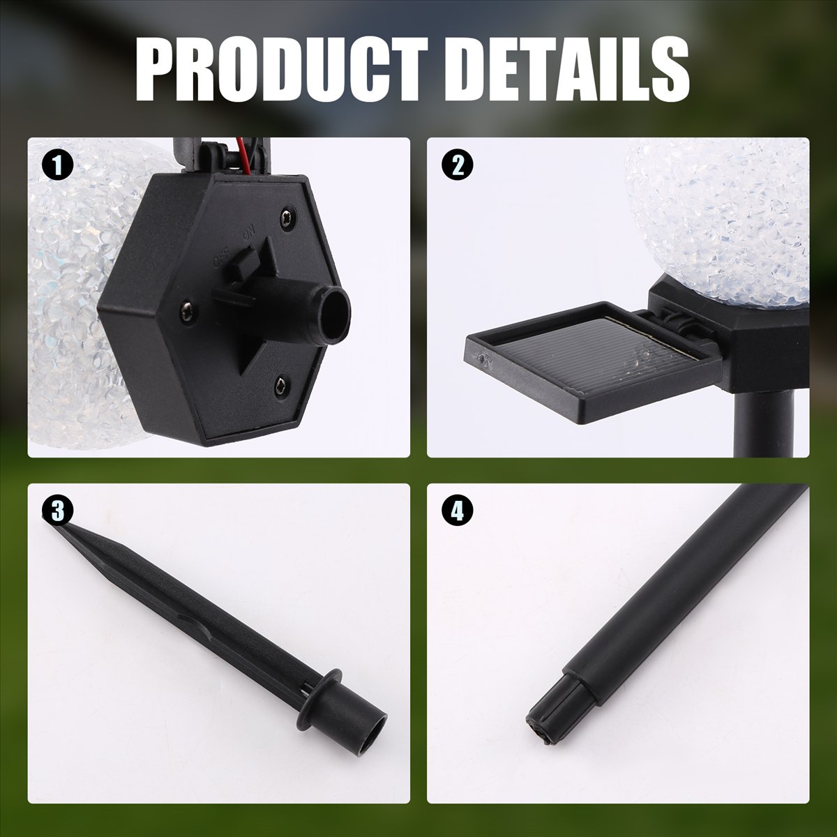Outdoor Solar Power Xmas Lights - Kaygısız- Kardan Adam Güneş Enerjili Işıklar
