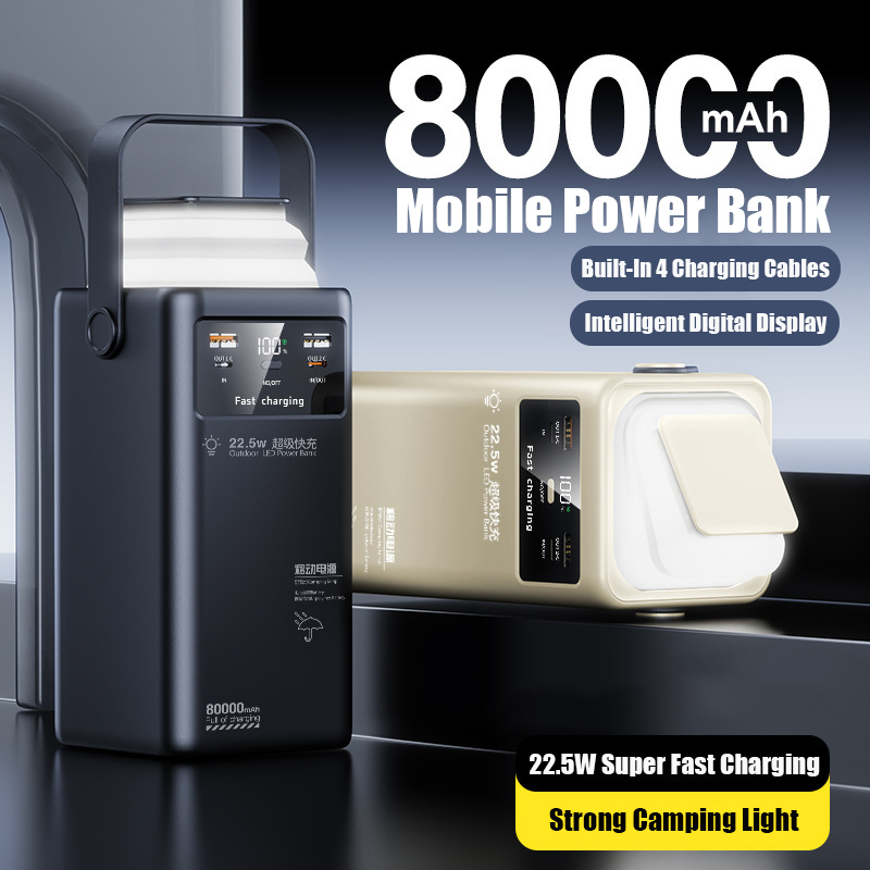 Xiaomi Outdoor Power Supply - 80000mAh Büyük Kapasiteli Taşınabilir Dış Mekan