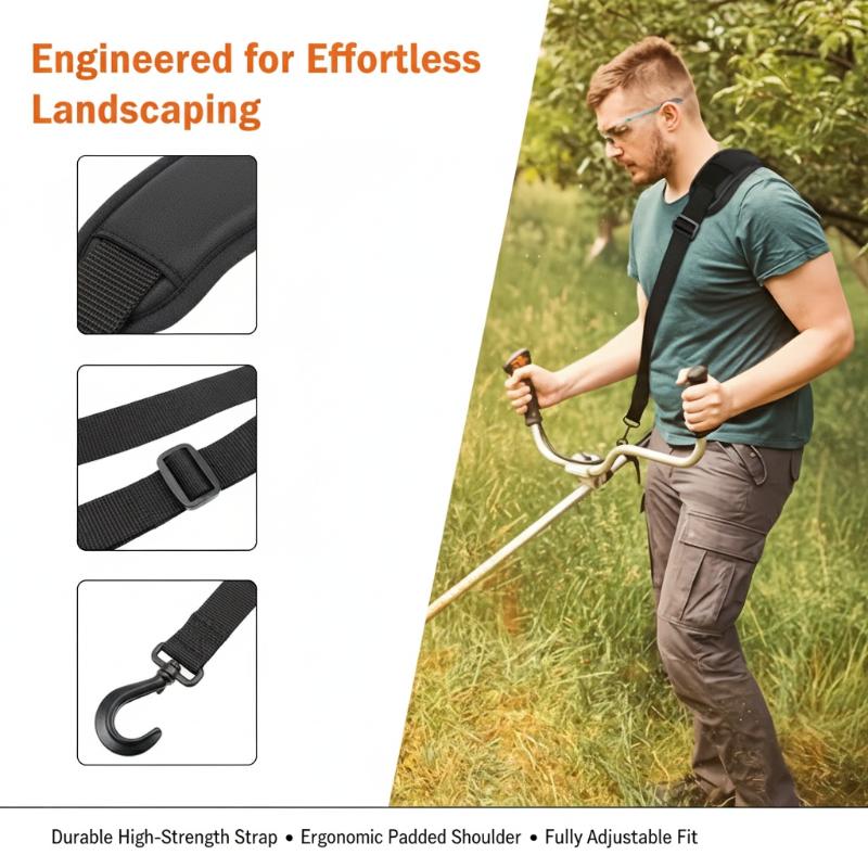 Brush Cutter Strap - Çok Amaçlı Ayarlanabilir Çalı Kesici Omuz