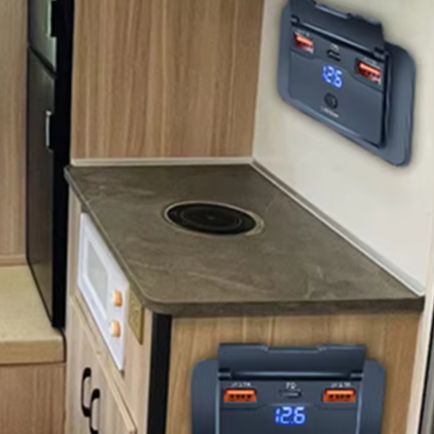 Outdoor Power Outlet Install - Kamyon Güç Çıkışı RV Soket Şarj