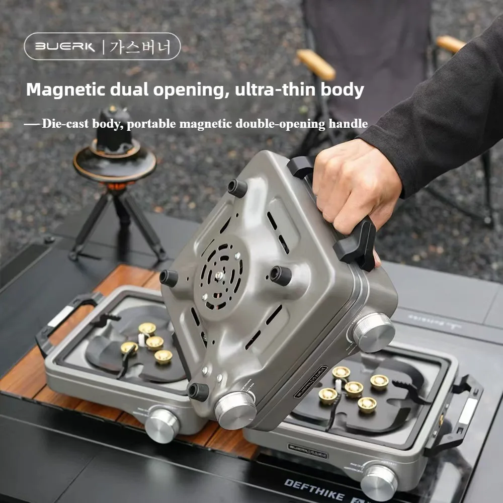 Outdoor Power Grill - BUERK Kamp Gaz Sobası - Taşınabilir