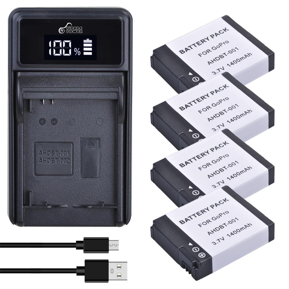 Outdoor Power Pack - AHDBT-001 pil için GoPro HD Hero