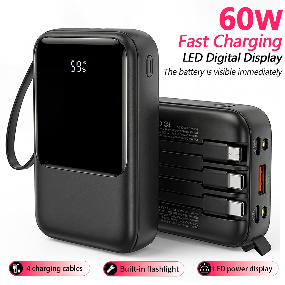 Outdoor Power Pack - 10000mAh Taşınabilir Şarj Cihazı, Dahili 4