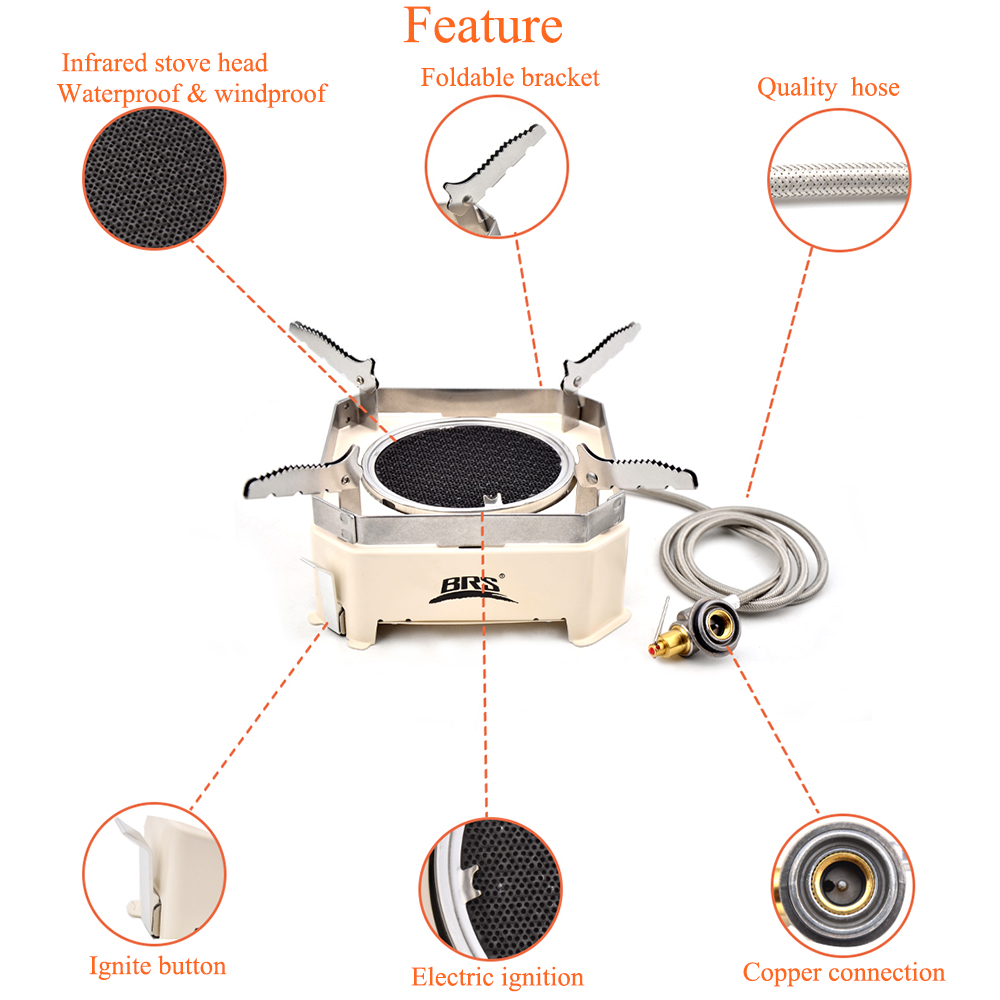 BRS 2200W Yüksek Güçlü Kızılöt - Outdoor Power Grill incelemesi ve fiyatı