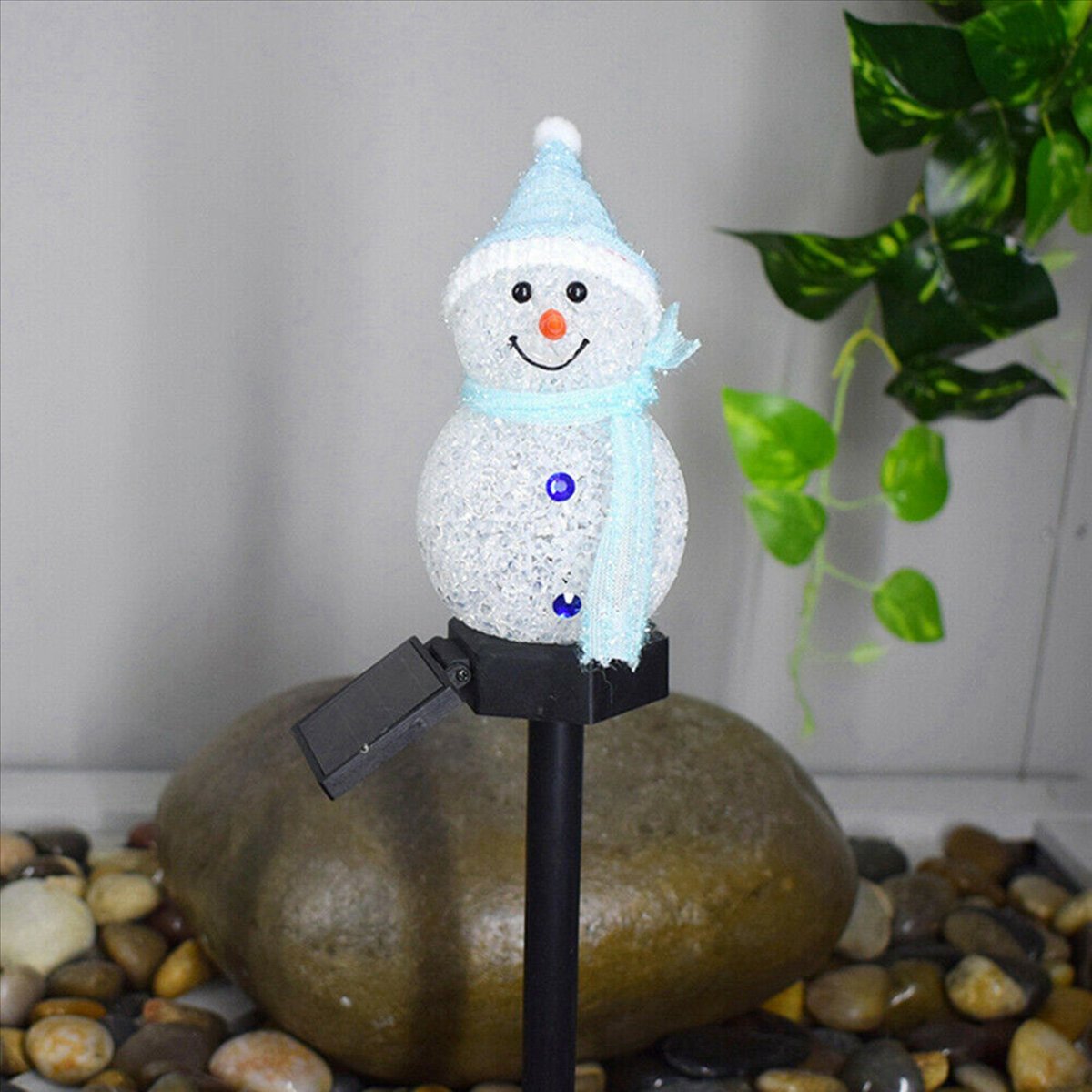 N84R 4X Kardan Adam Güneş Işık - Outdoor Solar Power Xmas Lights incelemesi ve fiyatı