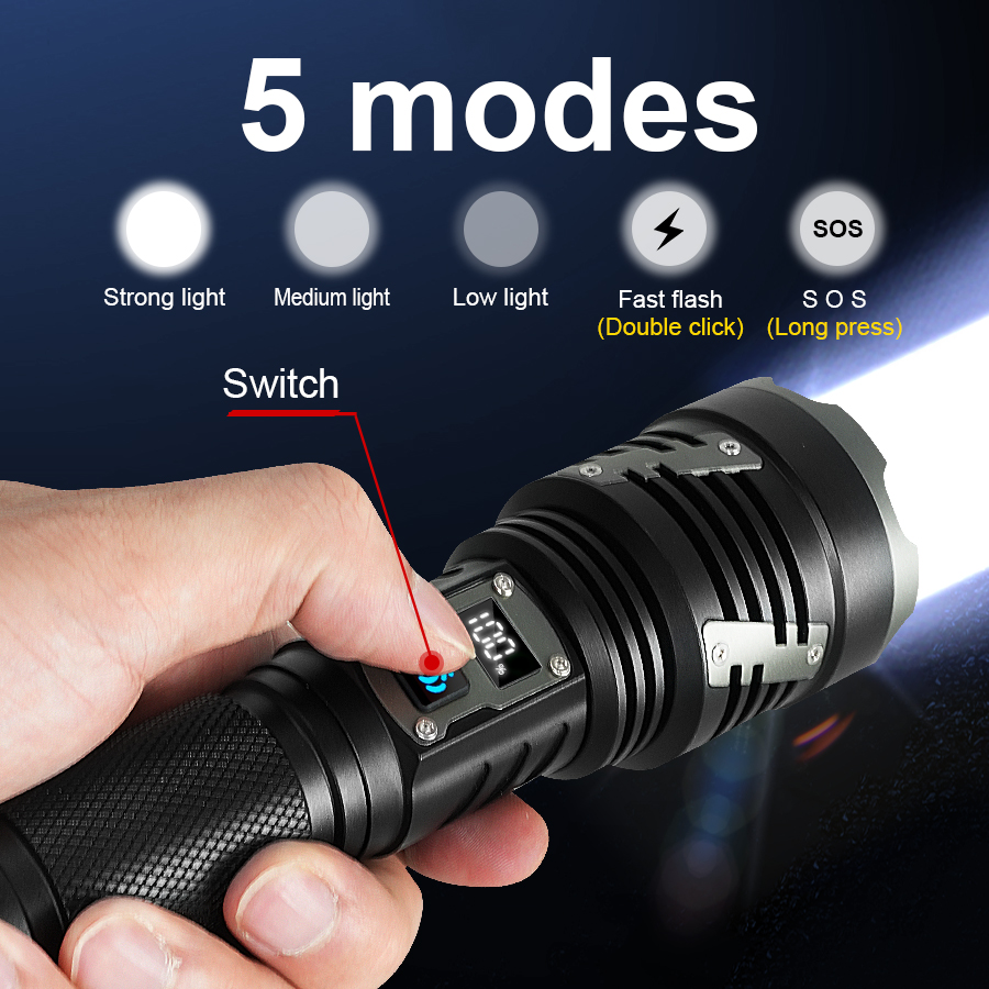 Yüksek Güç Led El Feneri XHP36 - Quality Outdoor Power incelemesi ve fiyatı