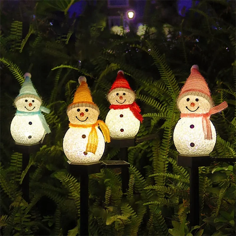 Güneş Enerjili LED Kardan Adam - Outdoor Solar Power Xmas Lights incelemesi ve fiyatı