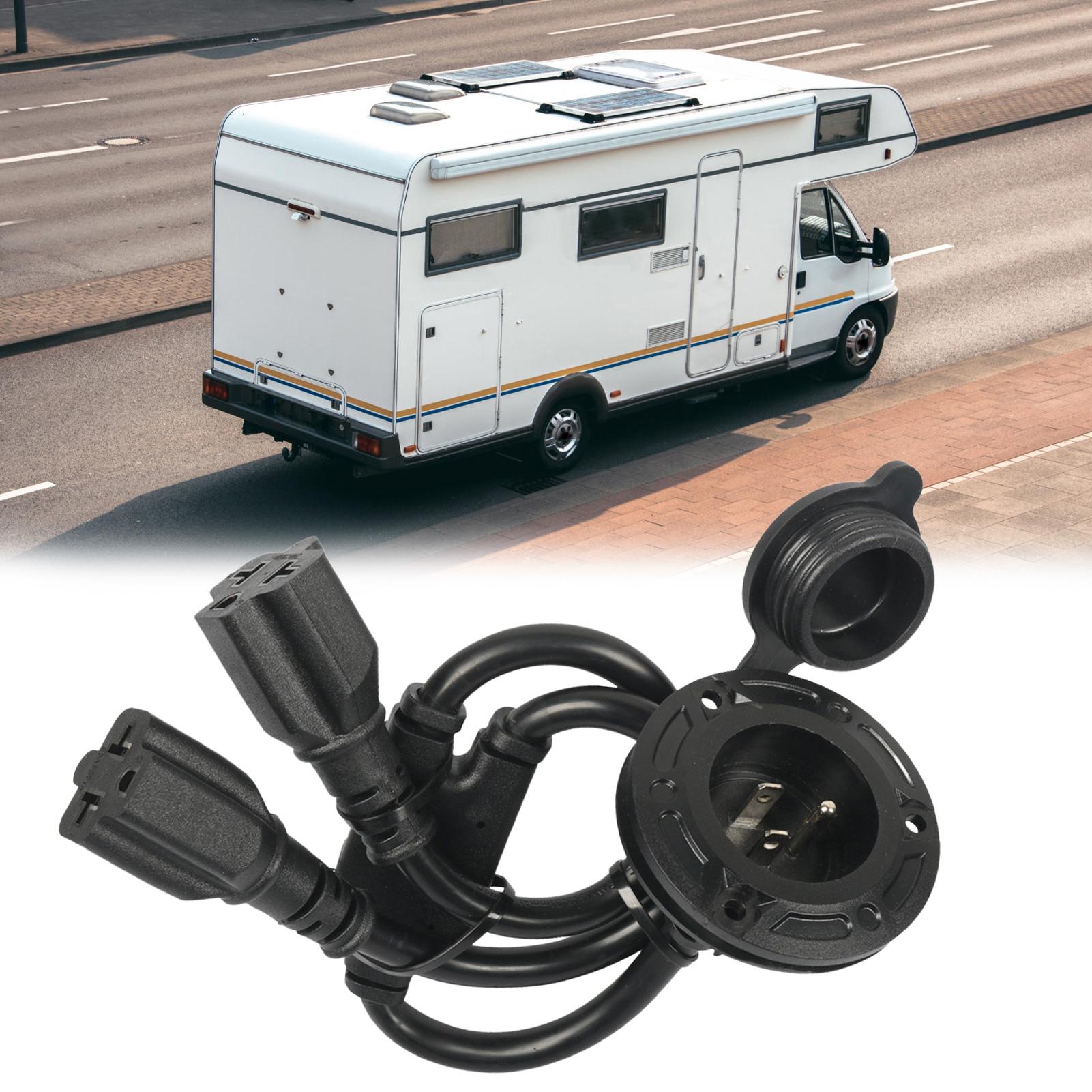 ABD Standartı 125V RV Güç Giri - Outdoor Power Outlet Install incelemesi ve fiyatı