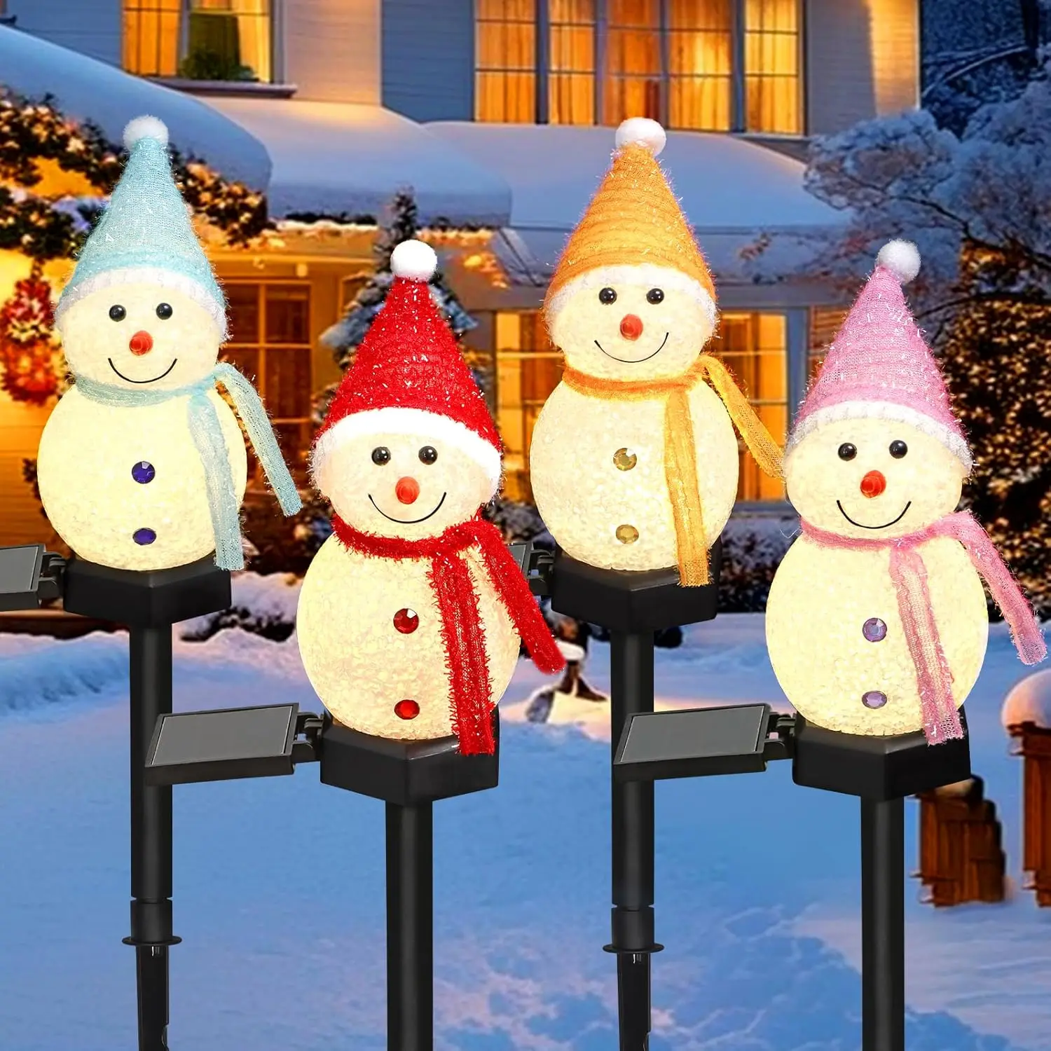 LED Kardan Adam Güneş Enerjili - Outdoor Solar Power Xmas Lights incelemesi ve fiyatı