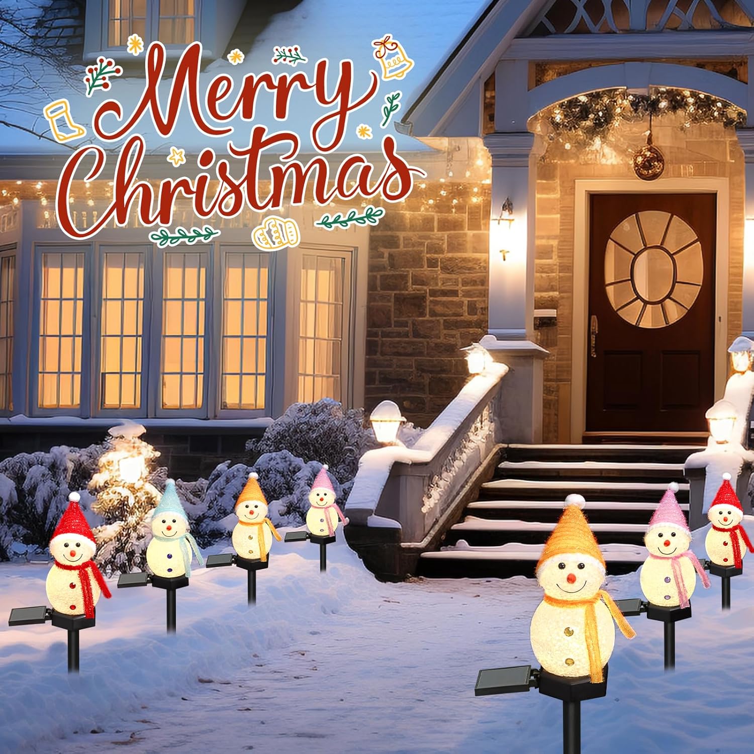 LED Kardan Adam Güneş Enerjili - Outdoor Solar Power Xmas Lights incelemesi ve fiyatı