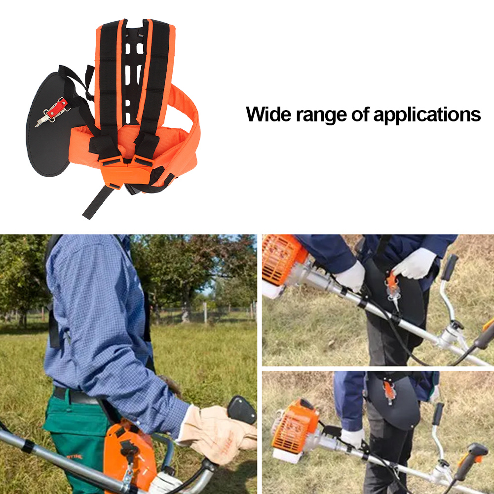 Çift omuz W şekil koşum kayışı - Brush Cutter Strap incelemesi ve fiyatı