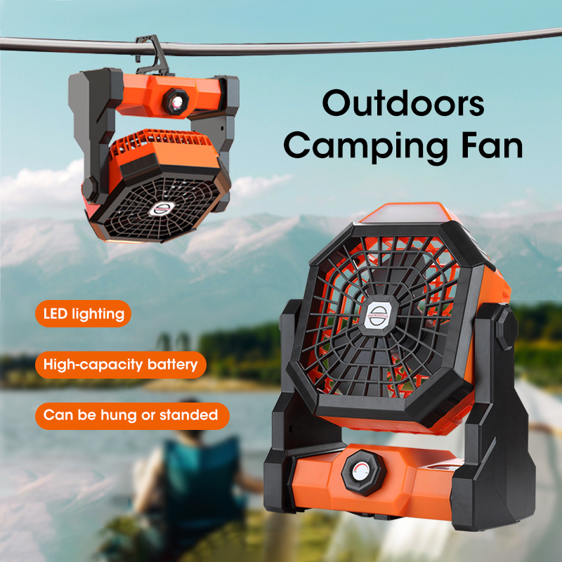 10000 mAh Kamp Fanı LED Fener  - Outdoor Power Fan incelemesi ve fiyatı