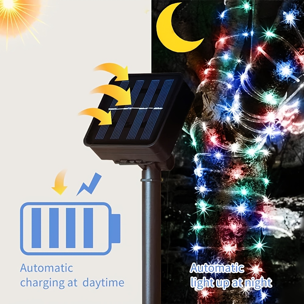 Güneş Enerjili Halat Işık 8 Mo - Outdoor Solar Power Xmas Lights incelemesi ve fiyatı